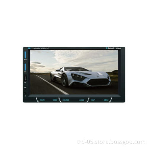 2-Din Universal Car, GPS DVD Player with 6.2-inch Digital Display